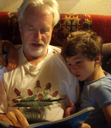 grandpa reading