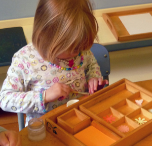 Gluing paper shapes