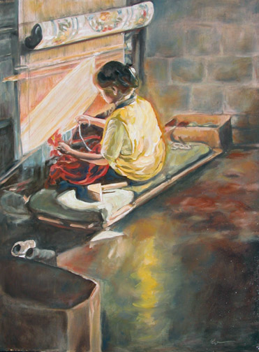 Tibetan Weaver